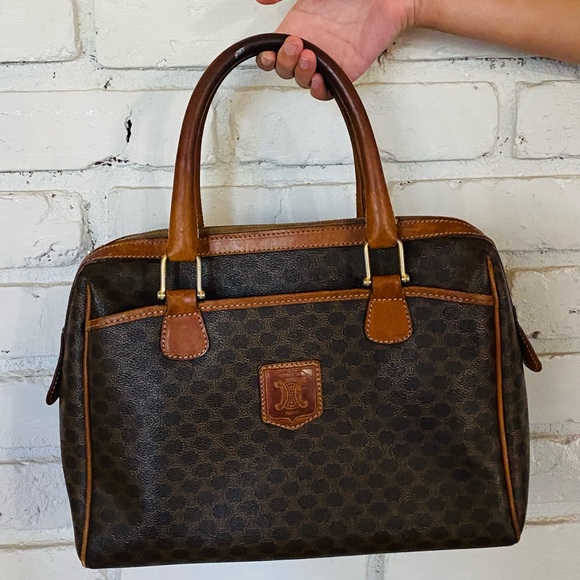 COPY - Céline
Boston Bag Macadam In Brown Coated Canvas Tote - Picture 3 of 11